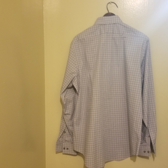 CALVIN KLEIN SLIM-FIT STRETCH BUTTON UP SHIRT - Picture 5 of 5